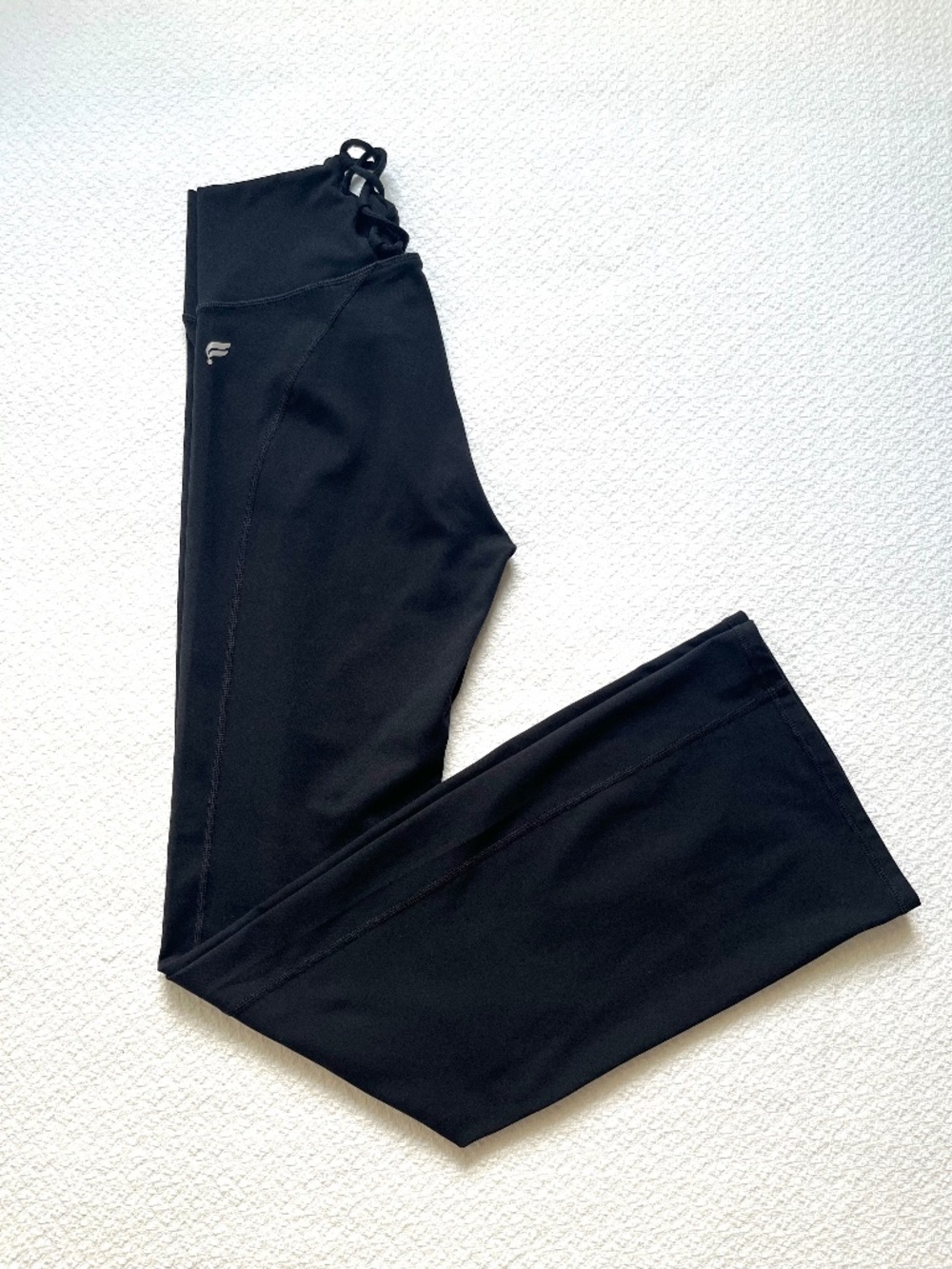Fabletics PureLuxe Leggings High-Waisted Flare Black Size M (4-6)